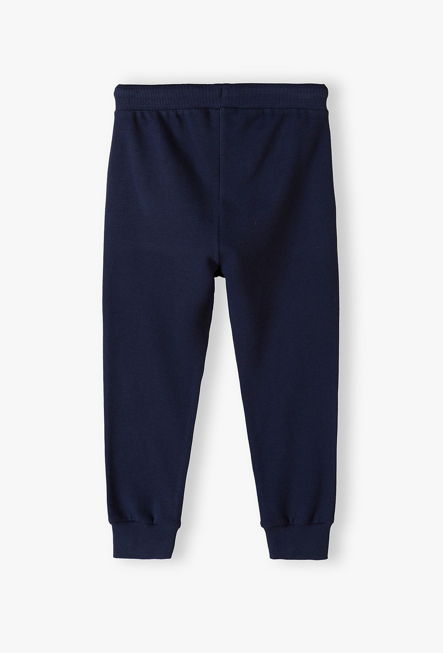 Granatowe spodnie dresowe pique dla chłopca - 510.15.