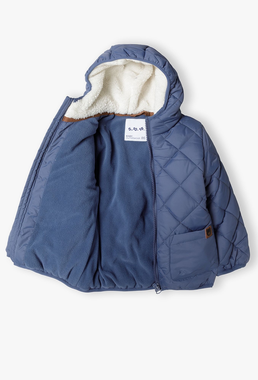 Zimowa pikowana kurtka dla niemowlaka - 510.15.