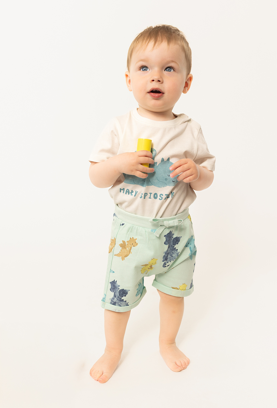 Szorty niemowlęce dla chłopca