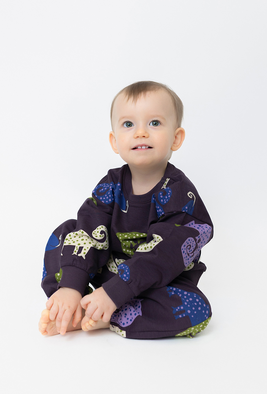 Komplet dresowy w kameleony