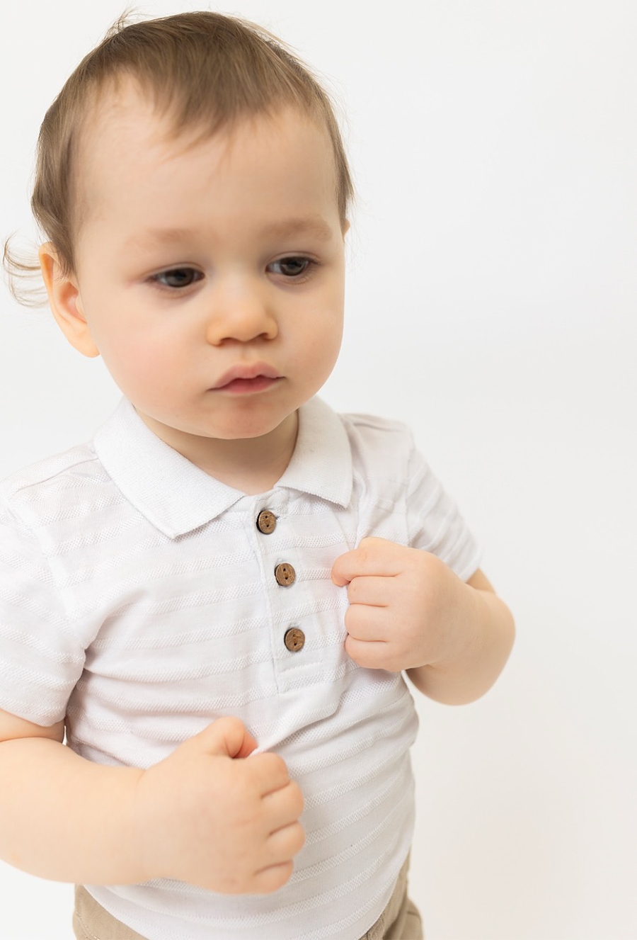 Body polo z ótkim rękawem