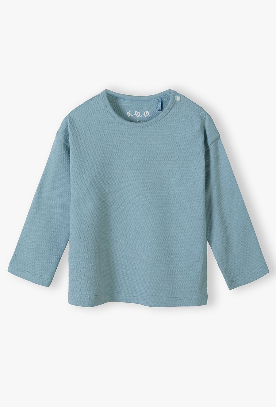 Niebieska bawełniana bluzka niemowlęca