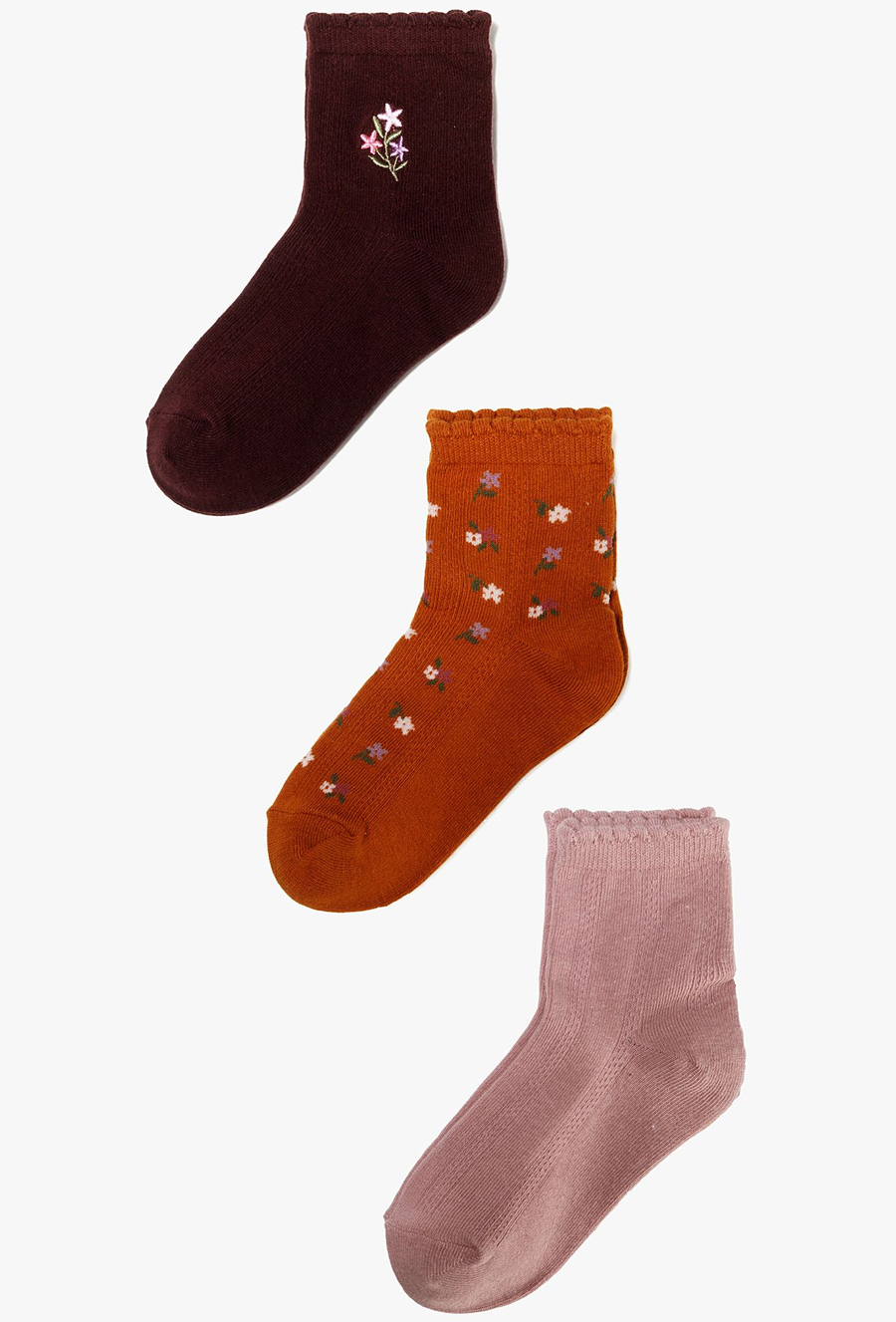 Dziewczęce skarpety 3-pak