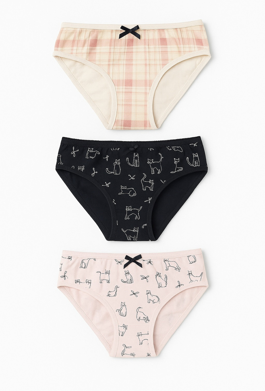 Dziewczęce majtki dziewczęce 3-pak