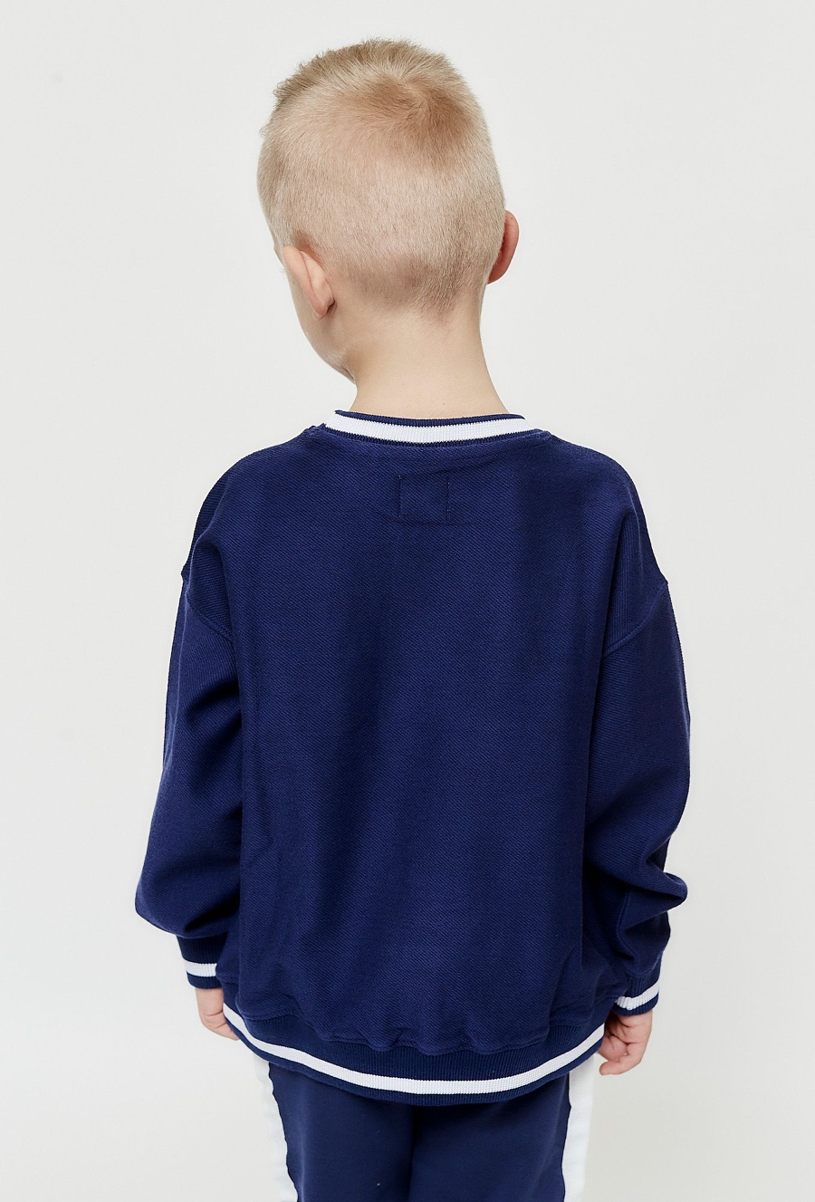 Granatowa bluza dresowa z bawełny - Limited Edition