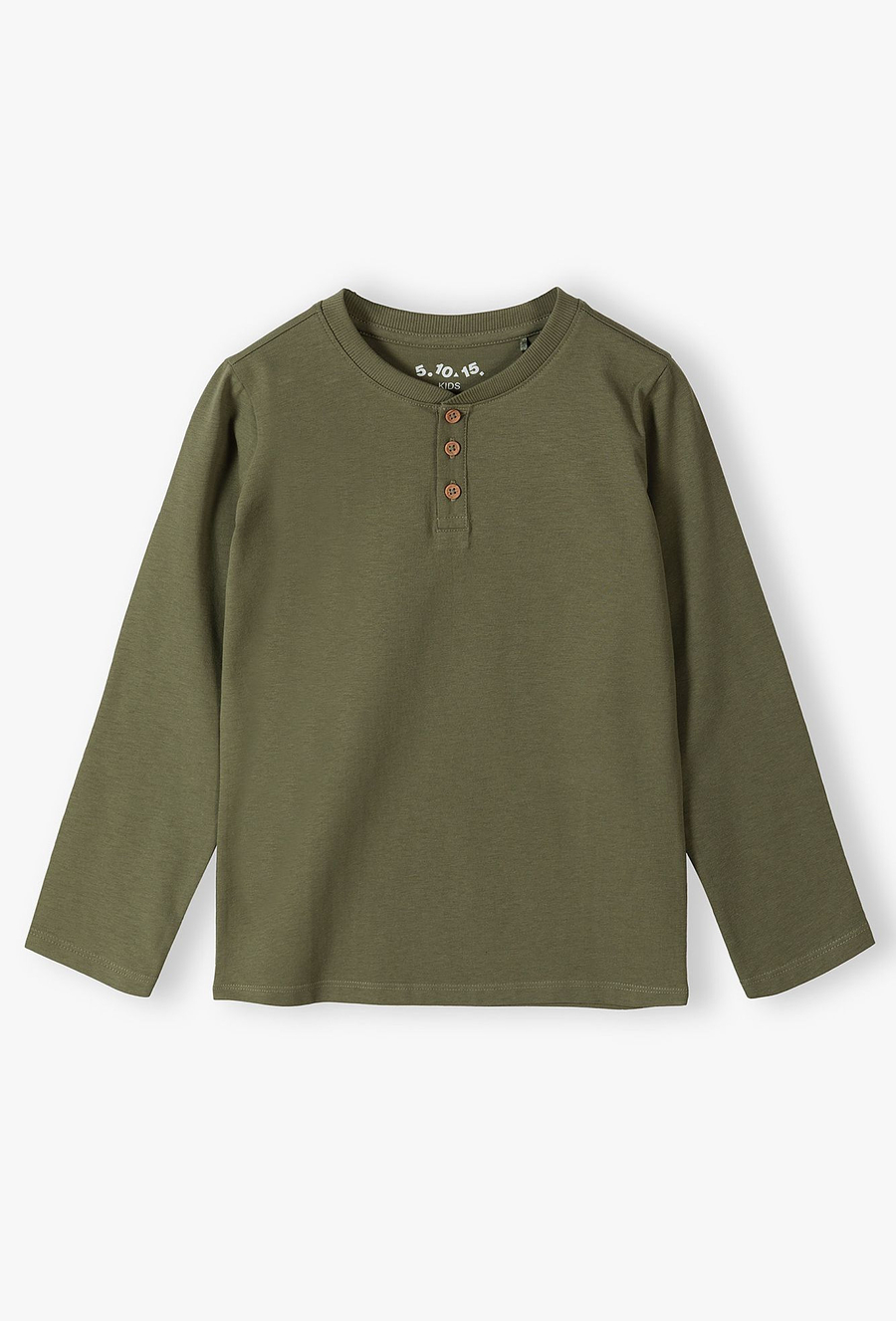 Bawełniana bluzka chłopięca z długim rękawem - 510.15.