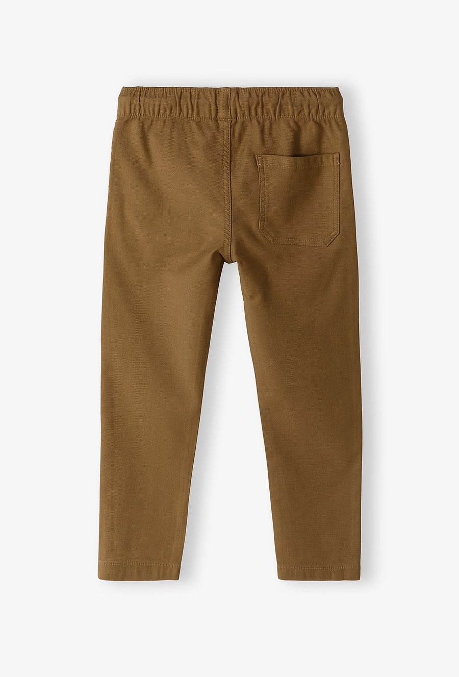 Spodnie chłopięce joggery - brązowe - 510.15.