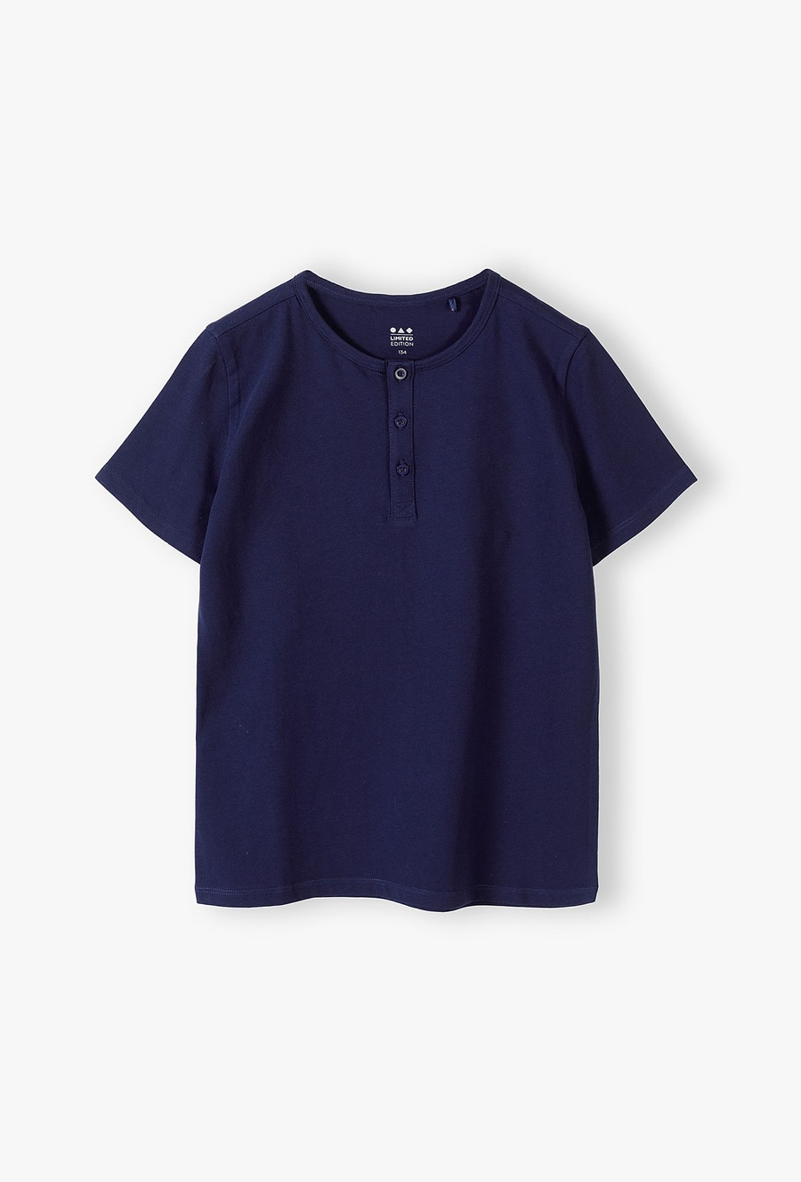 Bawełniany granatowy t-shirt dla chłopca - Limited Edition