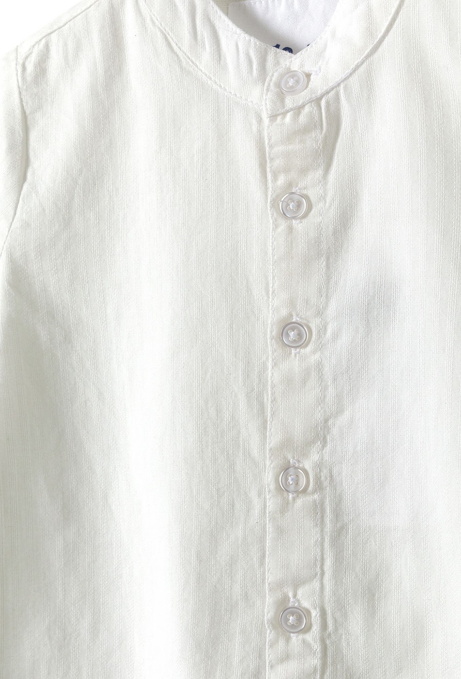 Elegancki komplet dla niemowlaka - koszula i spodenki z szelkami