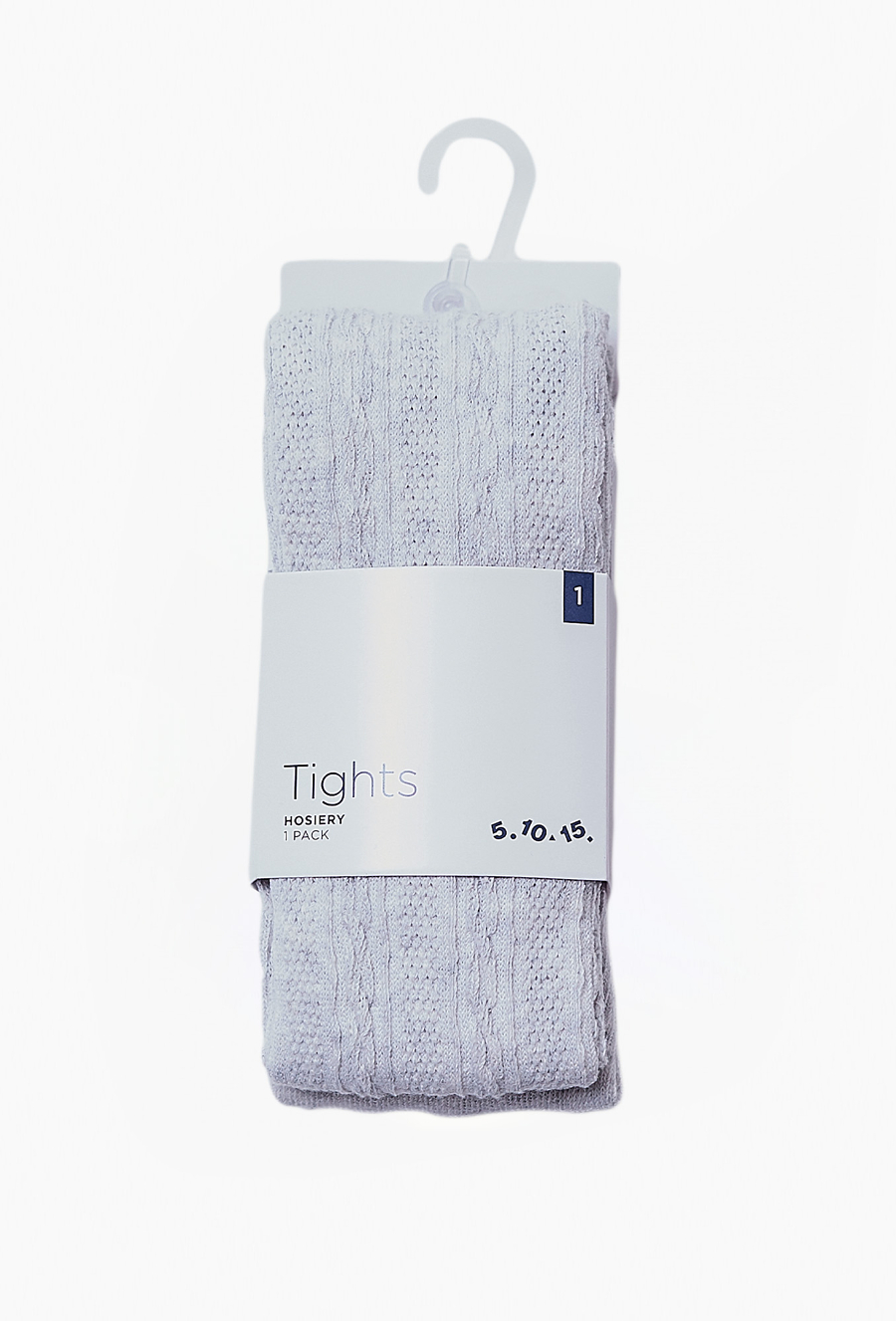 Rajstopy dziewczęce z wzorem - szare