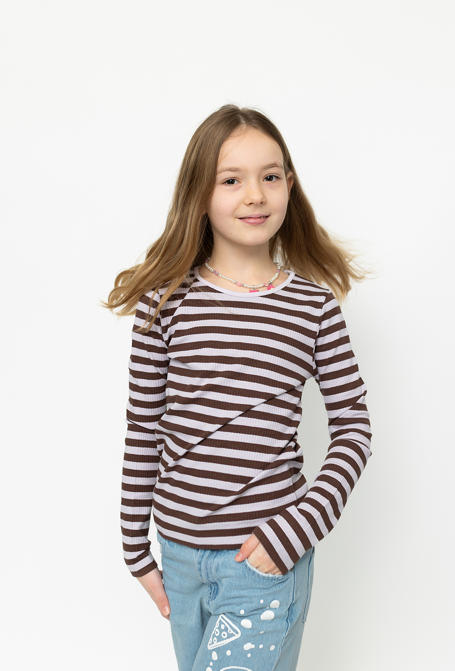 Bluzki z długim rękawem - 2-pak