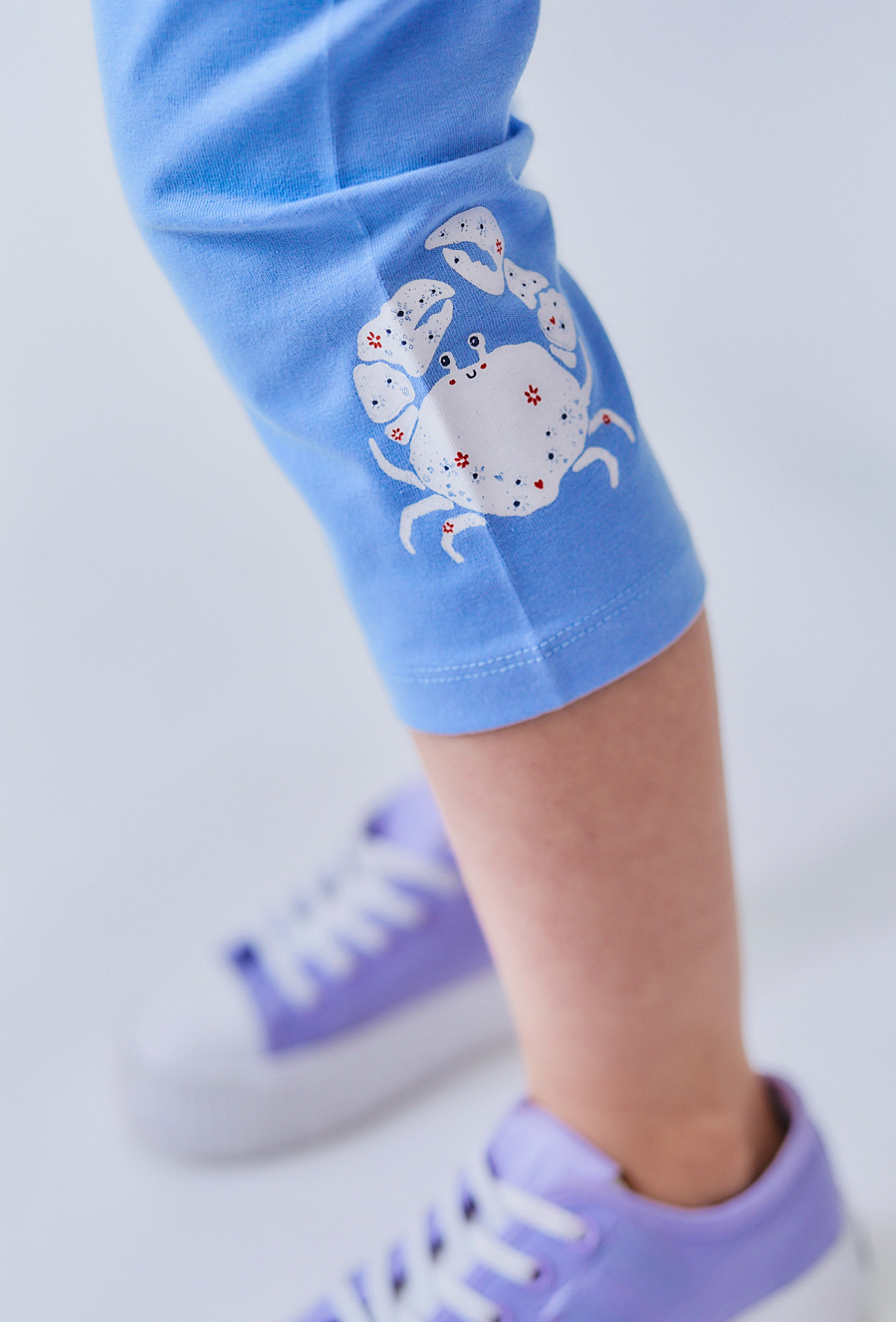 Legginsy dziewczęce 3/4