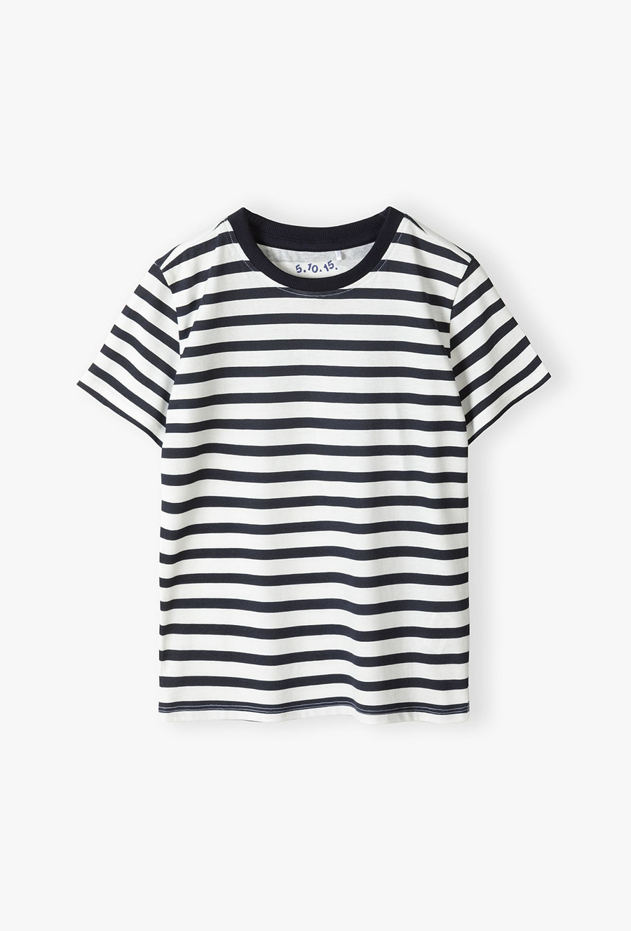 T-shirt w czarno-białe paski