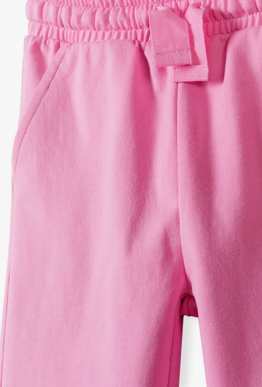 Różowe spodnie dresowe dla dziewczynki