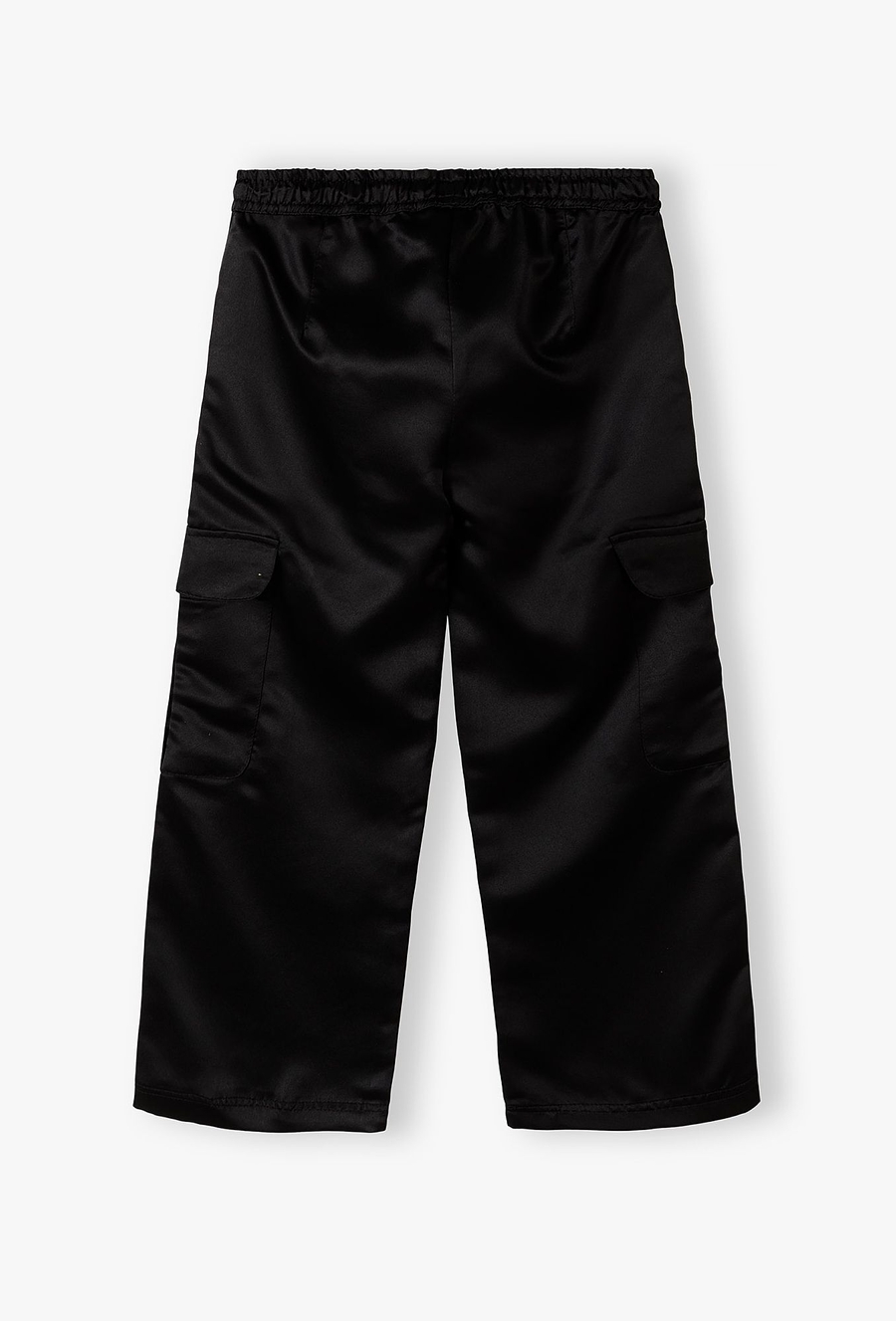 Czarne spodnie dla dziewczynki - Wide Leg - Limited Edition