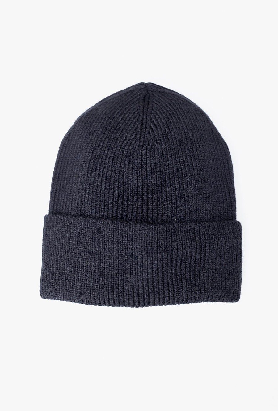 czapka przejściowa dla dziecka - granatowa w prążki