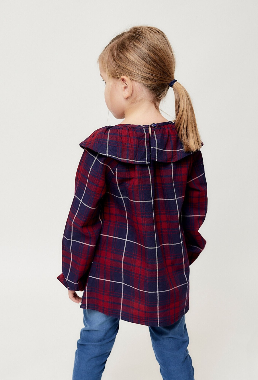 Koszula w atę z długim rękawem