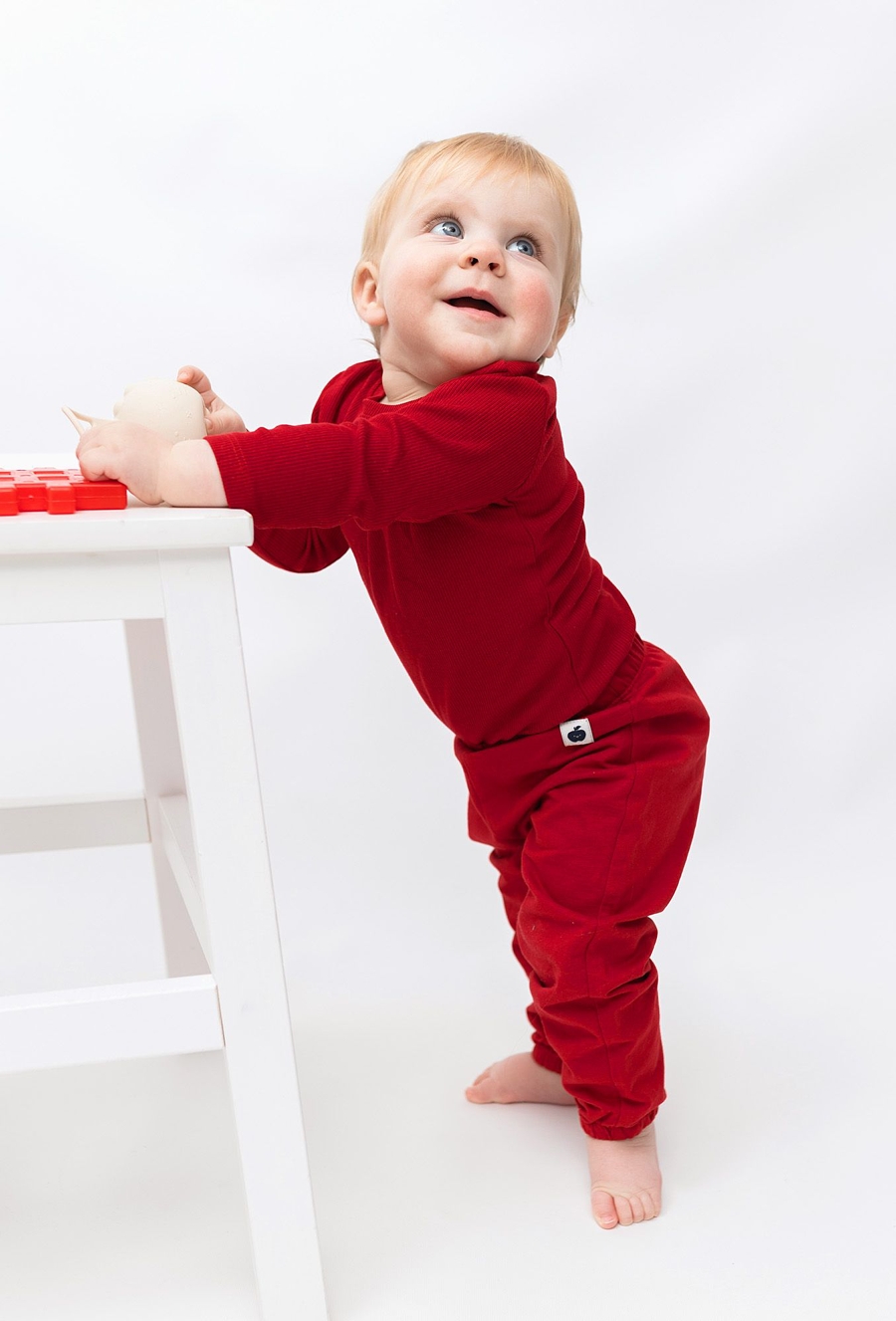 Czerwone spodnie dresowe - 510.15.