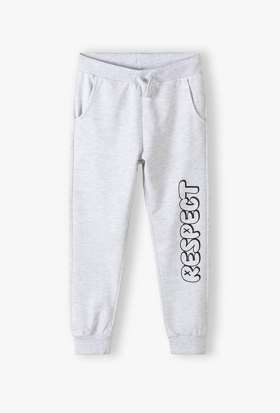 Szare spodnie dresowe - regular - Lincoln&Sharks