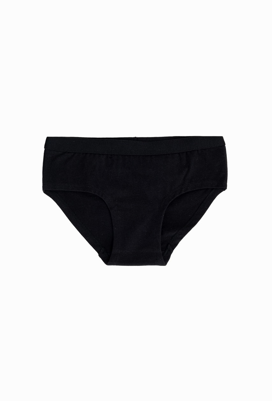 Hipstery dziewczęce 3-pak – konie panterka. czarne.