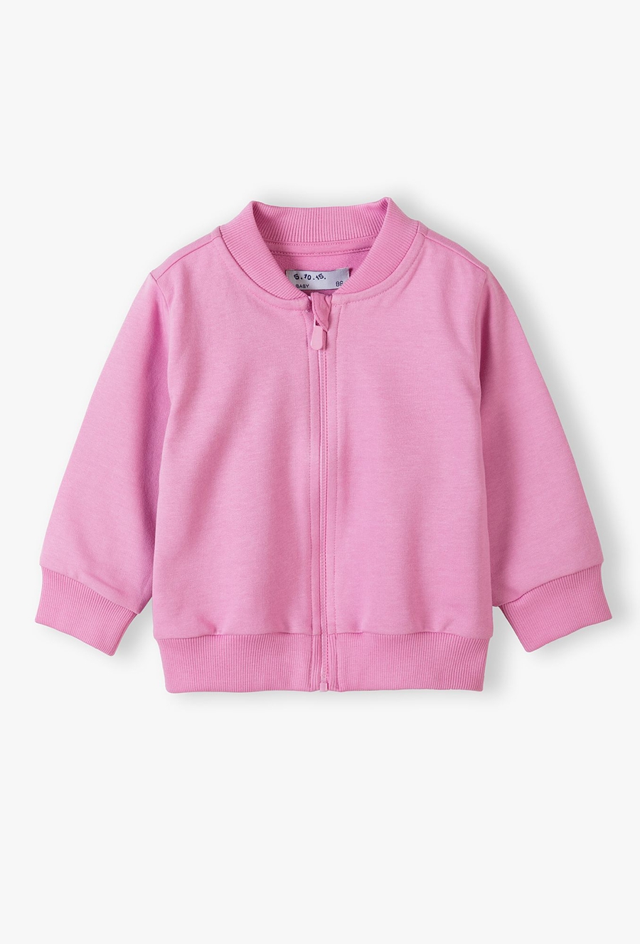 Różowa rozpinana bluza dresowa dla niemowlaka - 5.10.15.