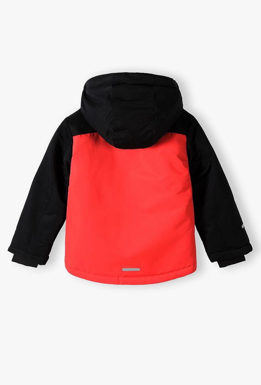 Kurtka narciarska dla dziecka - czerwono-czarna