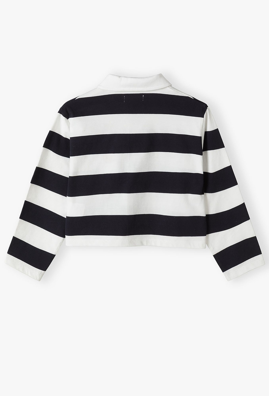 Bluzka dziewczęca w biało-granatowe paski - Lincoln&Sharks