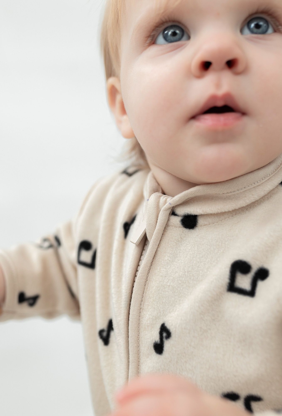 Polarowa bluza rozpinana na stójce- 510.15.