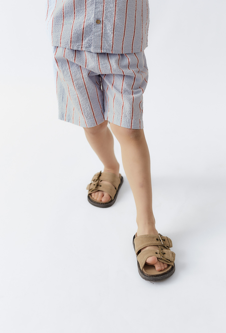 Chłopięce szorty w paski