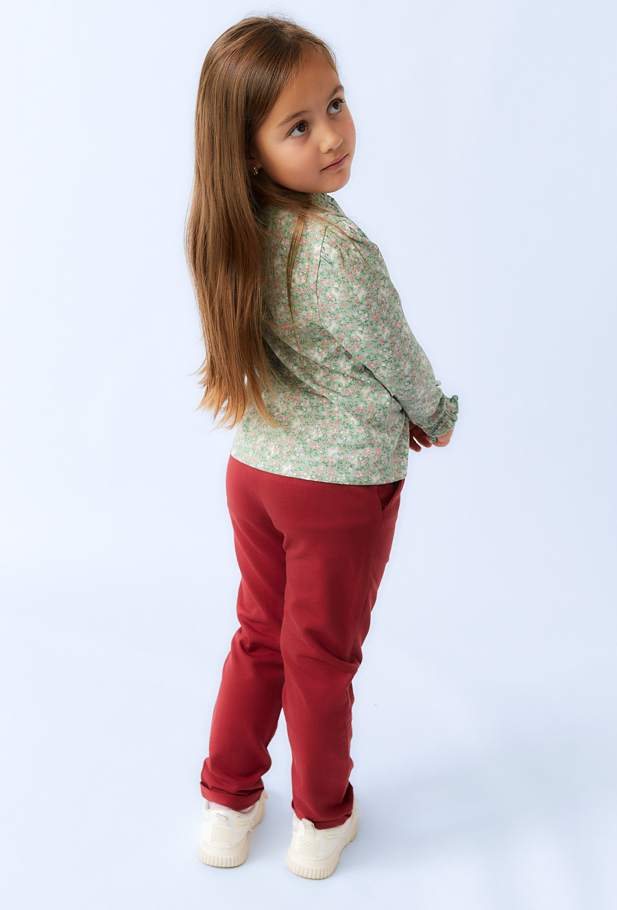 Spodnie dresowe dziewczęce z jednorożcem