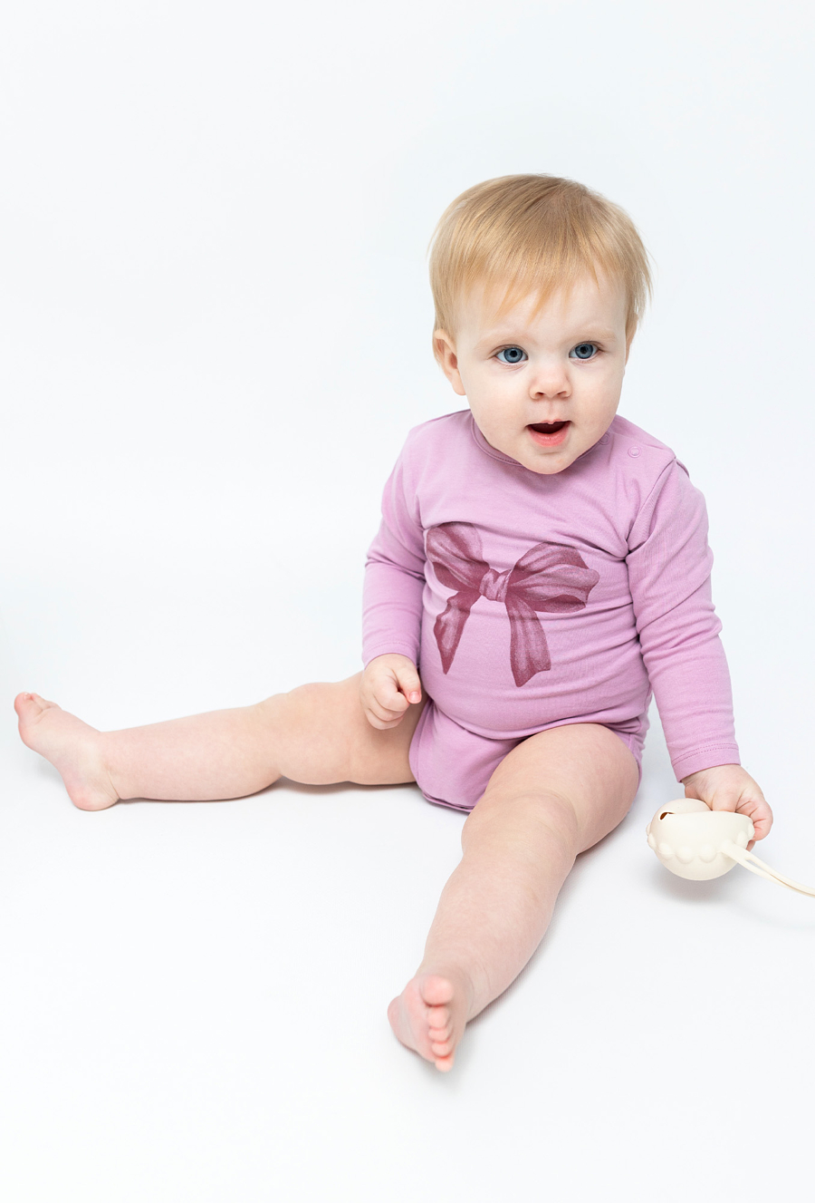 Body niemowlęce z długim rękawem