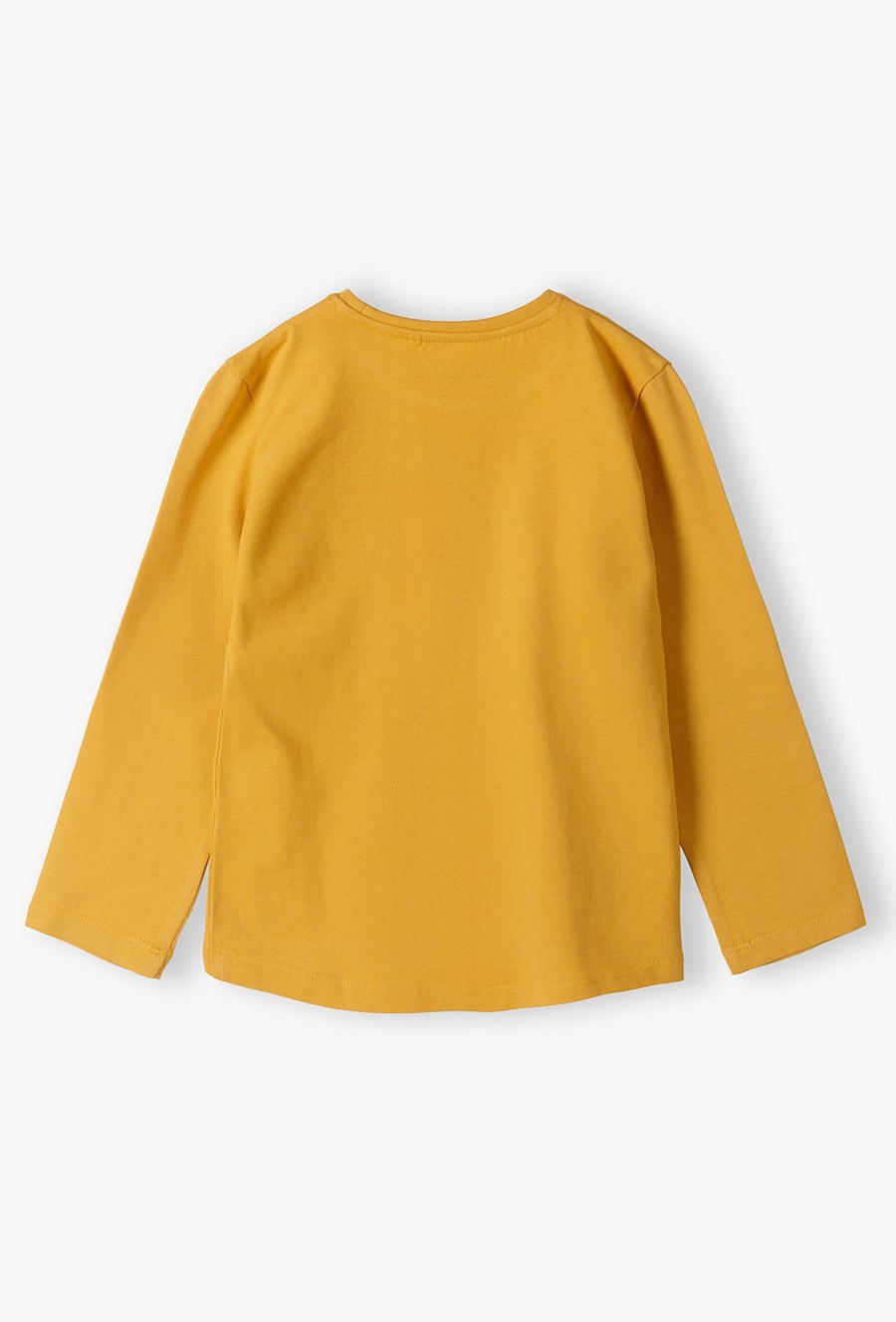 Dzianinowa bluzka dziewczęca z długim rękawem