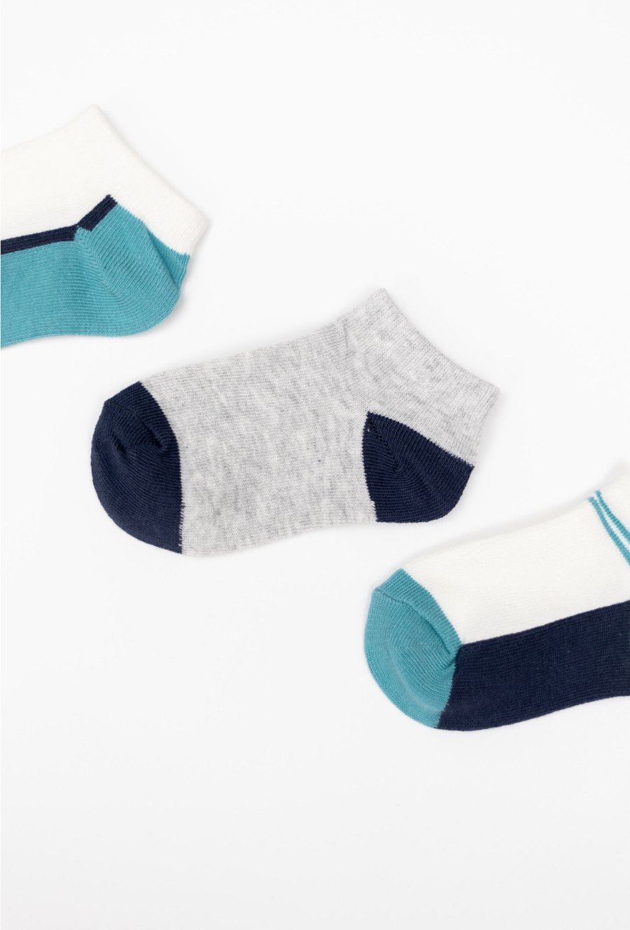 Skarpetki chłopięce stopki – 3-pak