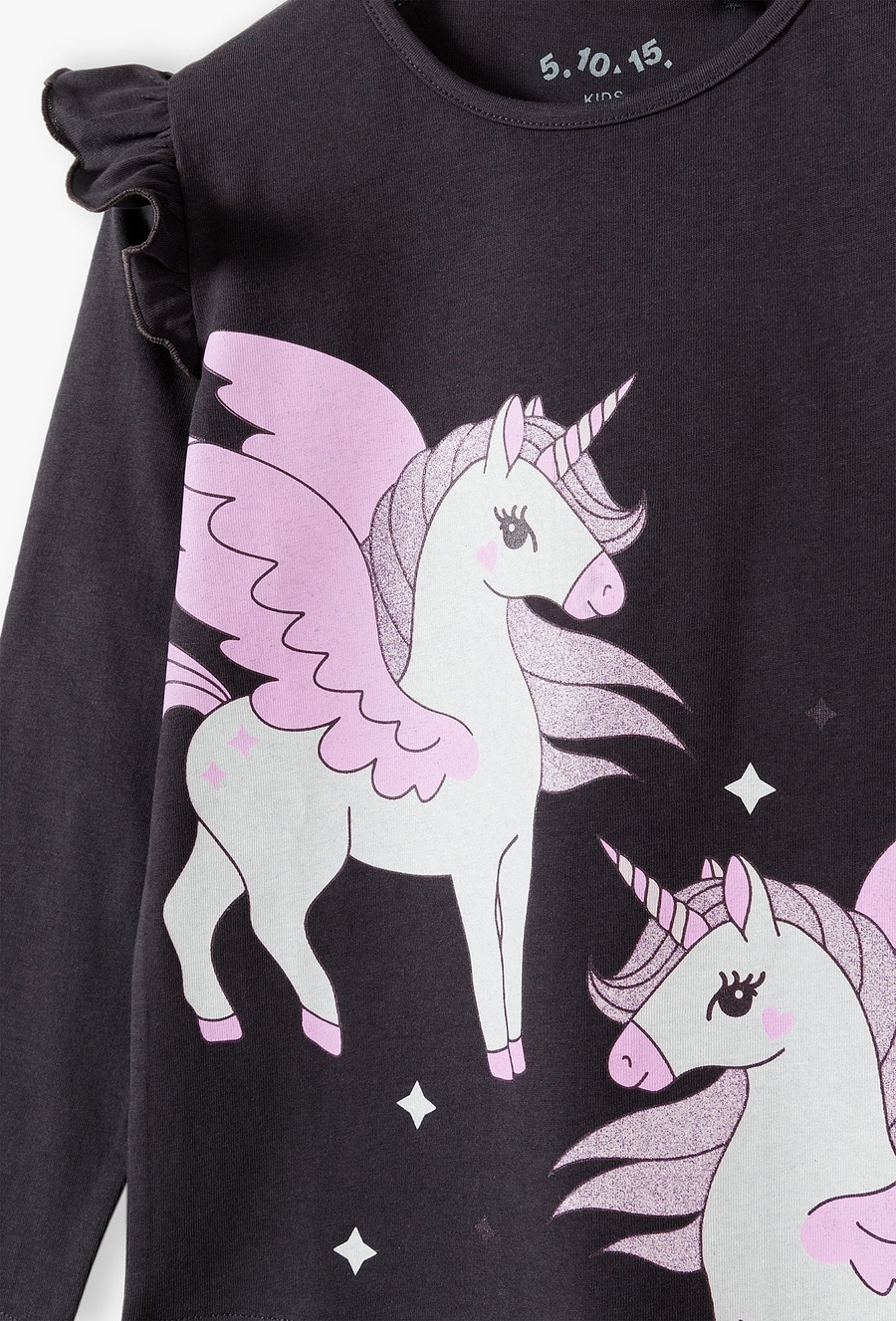 Bluzka z długim rękawem dla dziewczynki