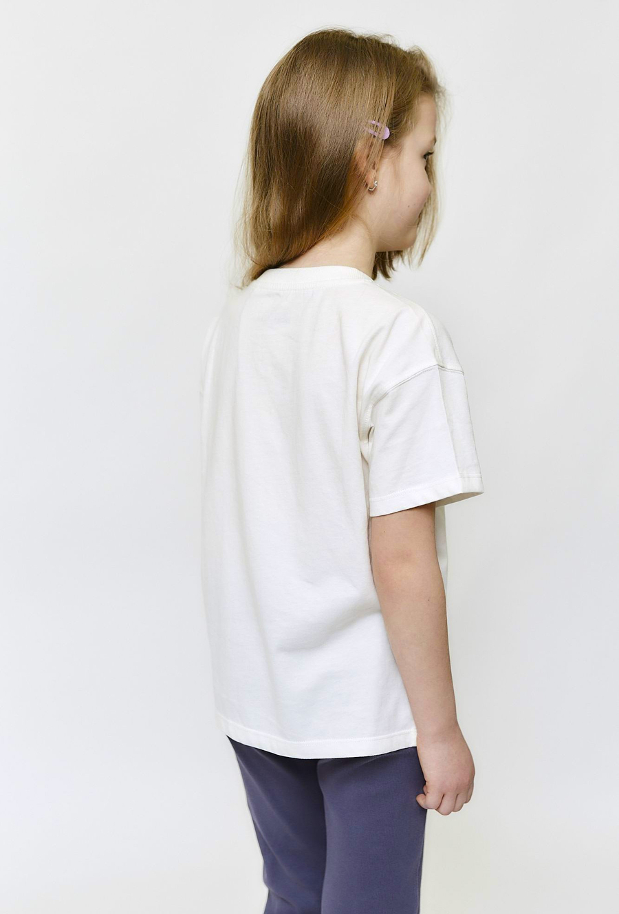 Biały t-shirt- fason pudełkowy