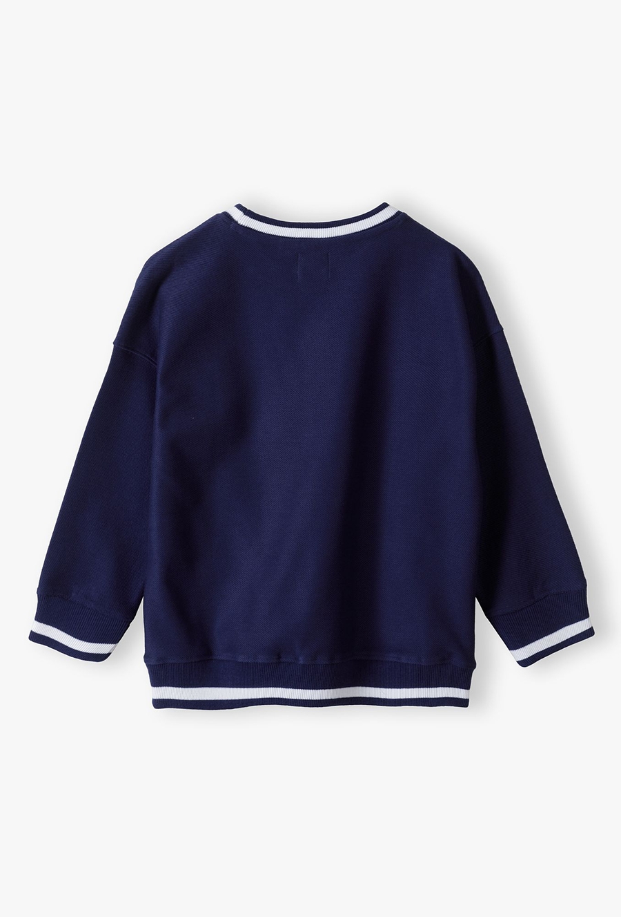 Granatowa bluza dresowa z bawełny - Limited Edition