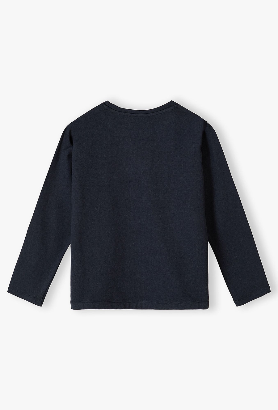 Bawełniana bluzka dla dziewczynki z długim rękawem