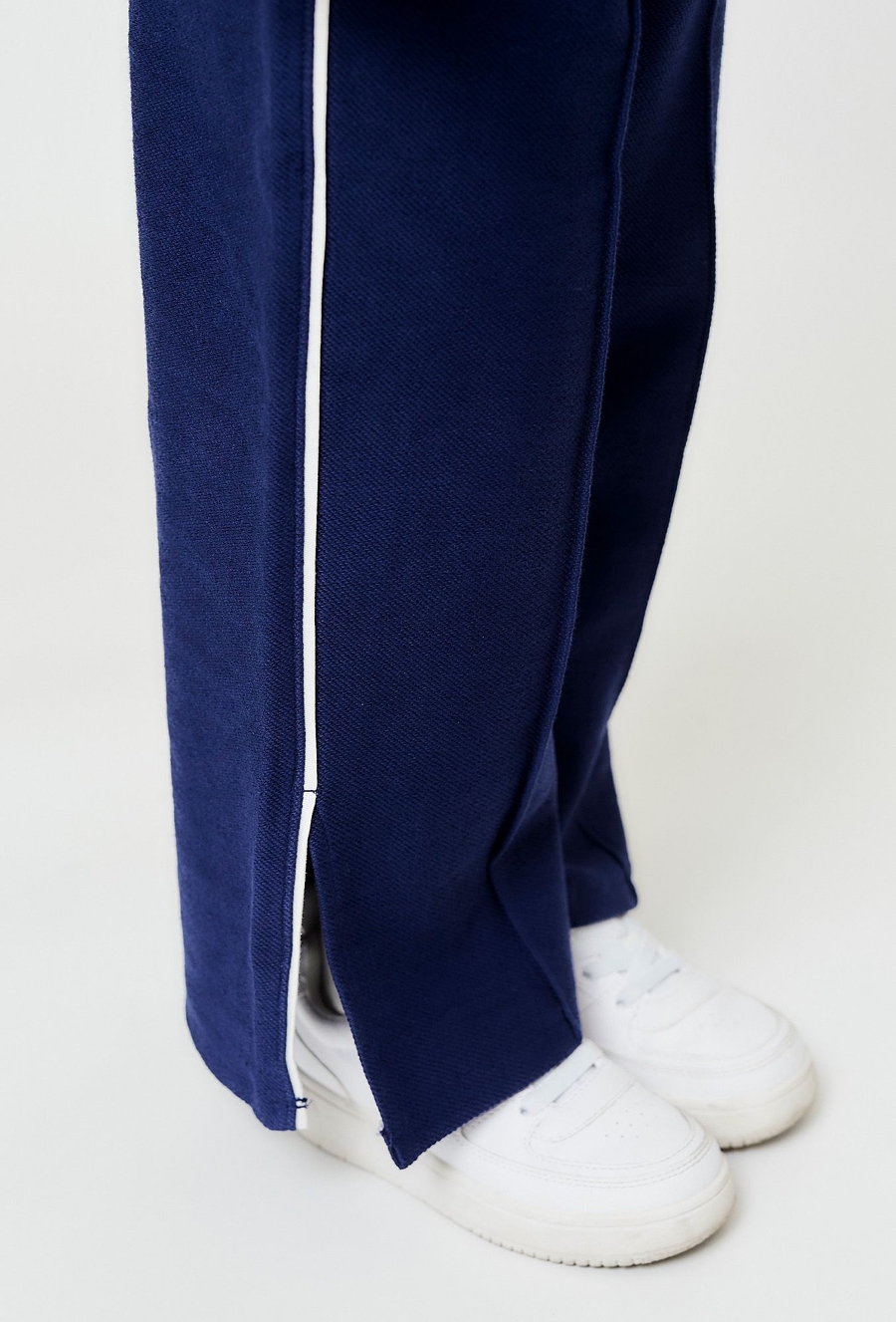 Spodnie dla dziewczynki - granatowe - Wide Leg