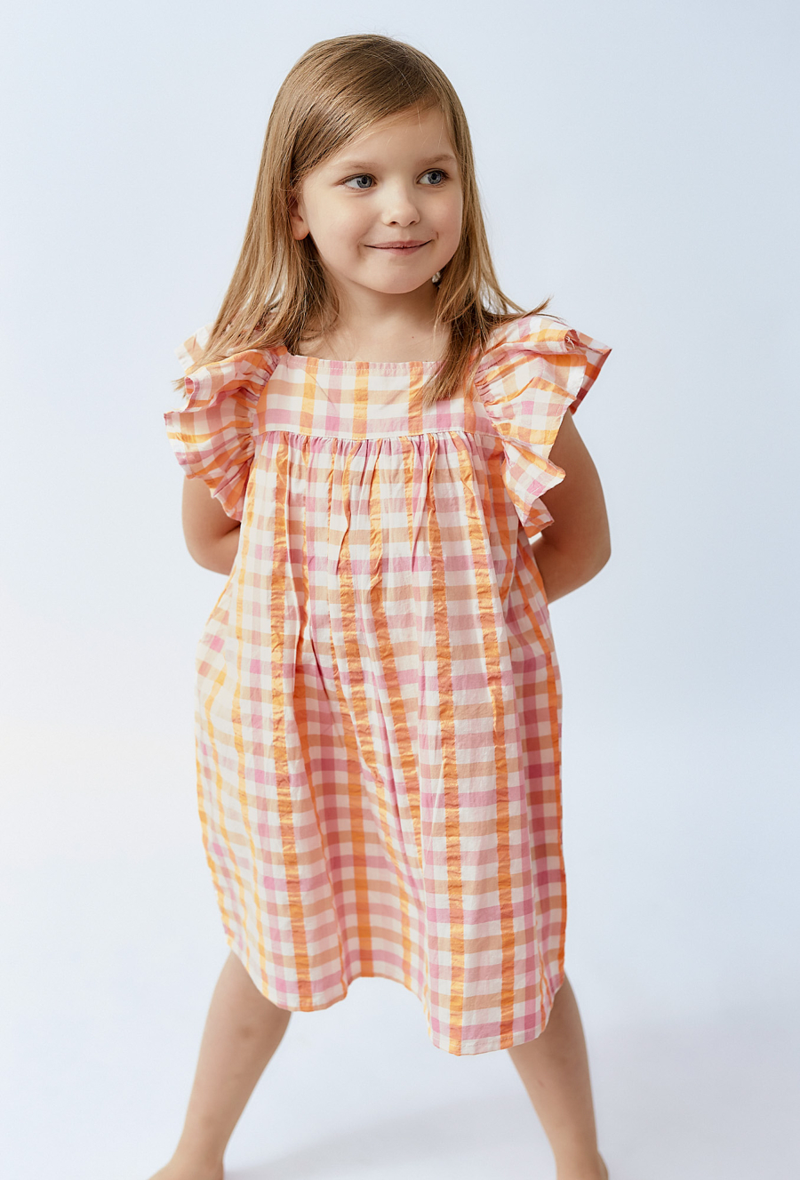 Sukienka z ótkim rękawem