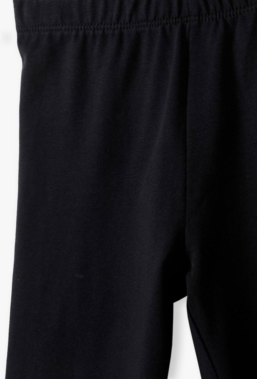 Czarne legginsy dziewczęce