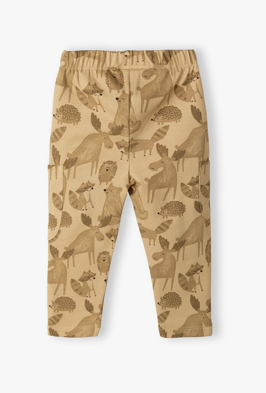 Brązowe spodnie dresowe dla niemowlaka - 510.15.