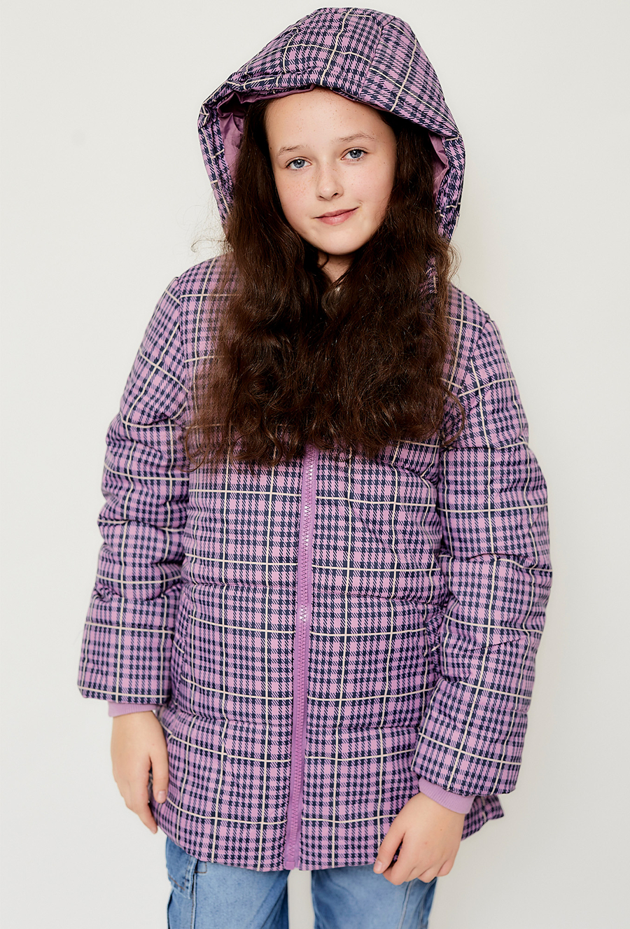 Kurtka ocieplana dla dużej dziewczynki - 510.15.