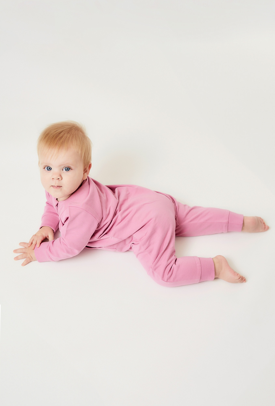 Pajacyk bawełniany różowy - TINY - 510.15.