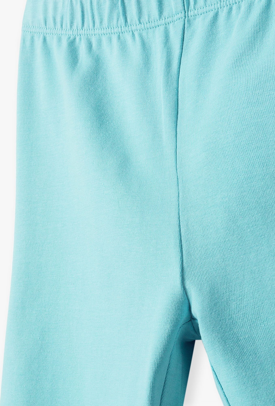 Niebieskie legginsy dziewczęce 3/4 - 510.15.