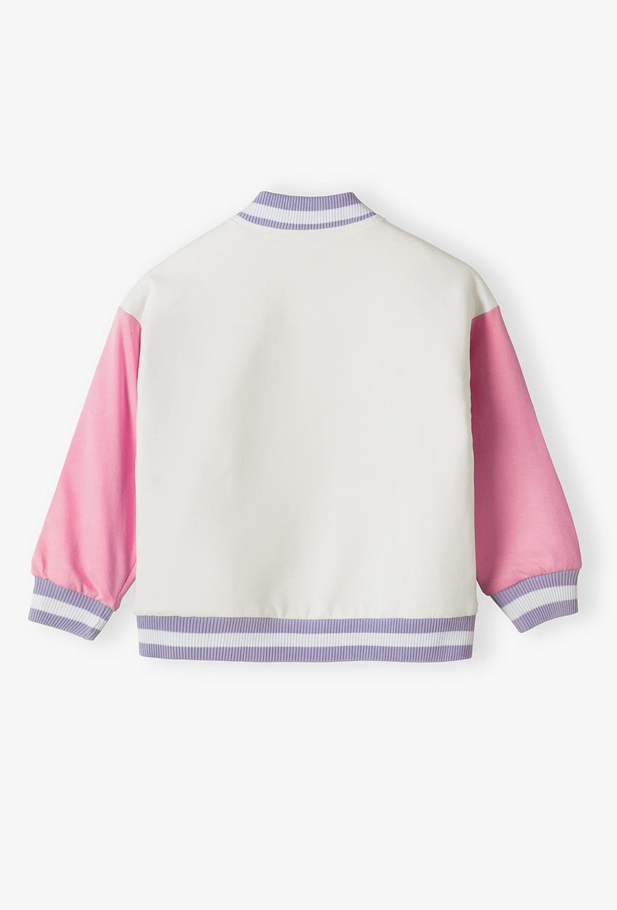 Bluza pikowana dziewczęca - bomberka - 510.15.