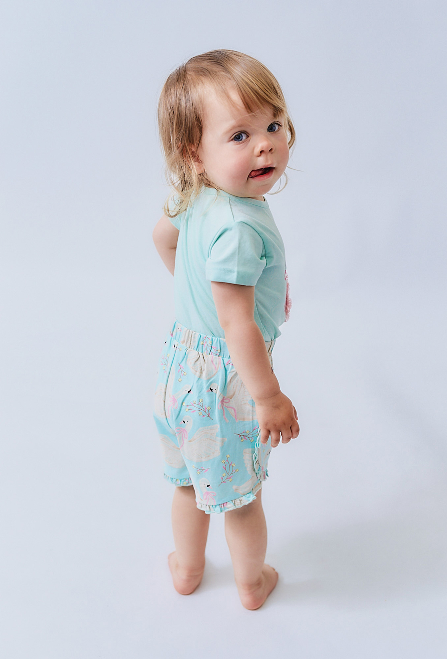 Bawełniane szorty dla niemowlaka