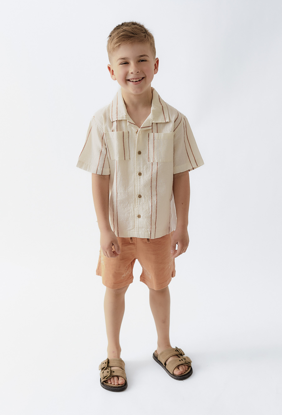 Koszula chłopięca z ótkim rękawem