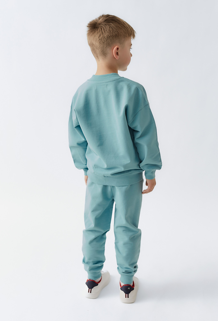 Spodnie dresowe dla chłopca - zielone