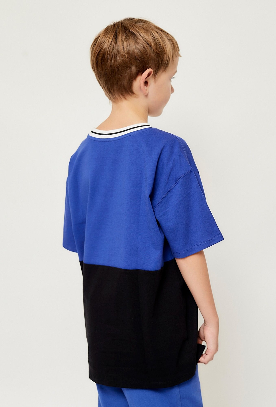 Dwukolorowy t-shirt dla chłopca - Limited Edition