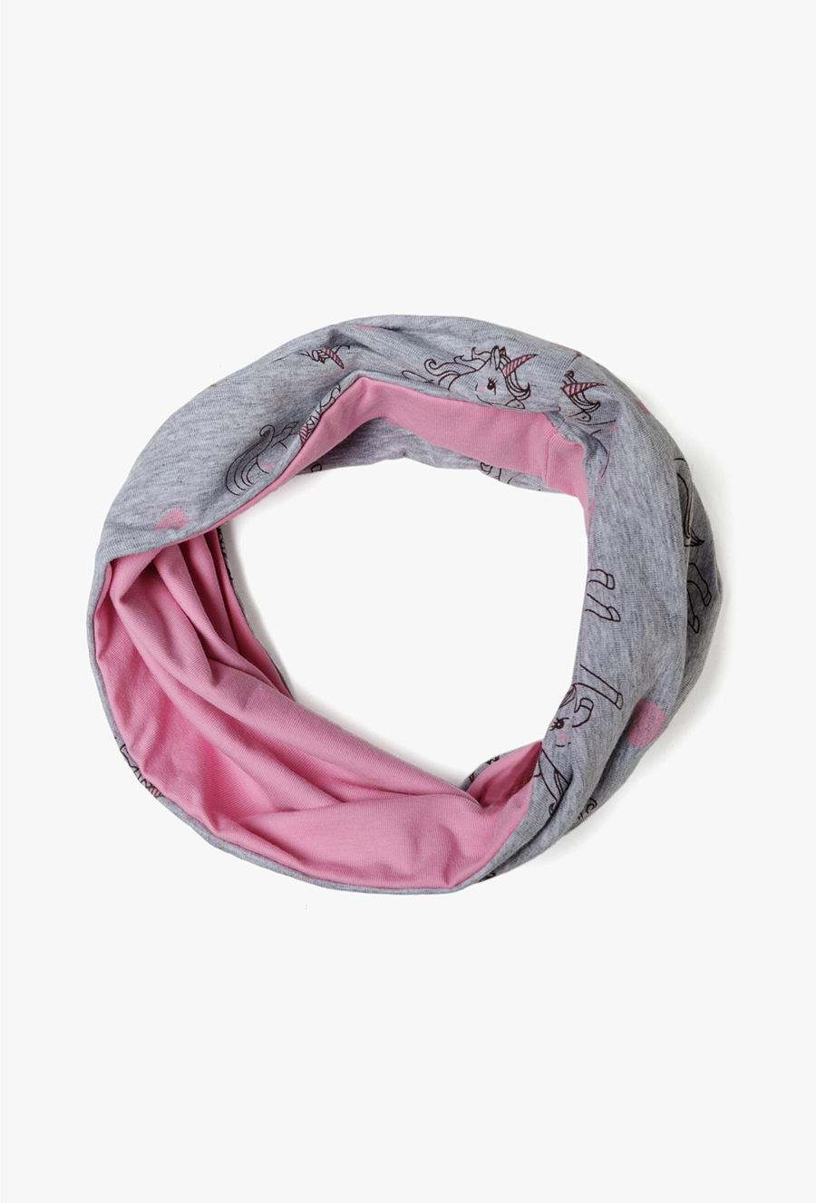 Komin dwustronny dziewczęcy w jednorożce